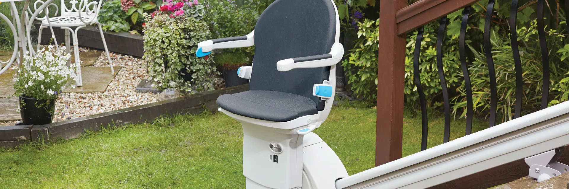 monte-escalier droit extérieur